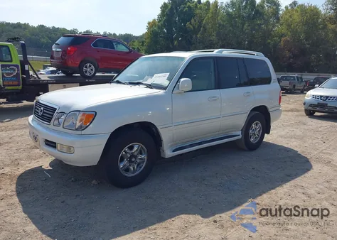 2004 Lexus Lx 470 from USA, damaged, VIN JTJHT00W443535946